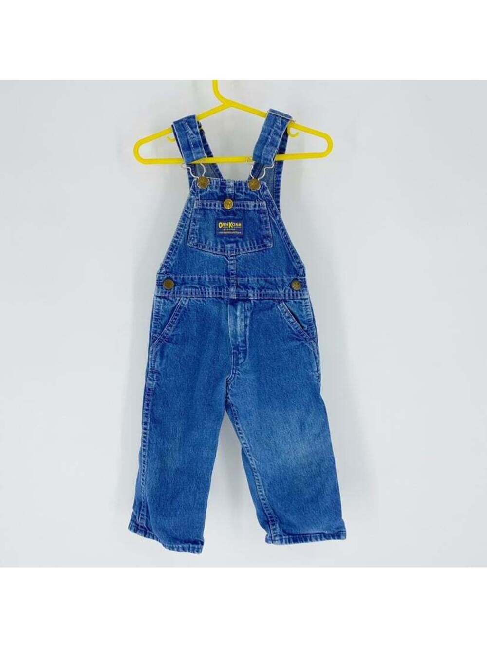 Vintage OshKosh B’Gosh Vestbak Denim Overalls 2T Made in USA